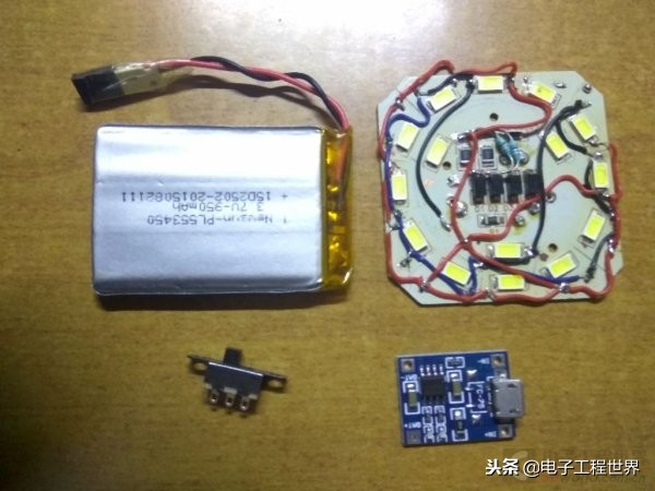 diy50000流明led灯教程,如何制作便携式led灯
