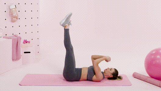 为啥肚子的肉这么难减试试这5招,最难的减脂动作