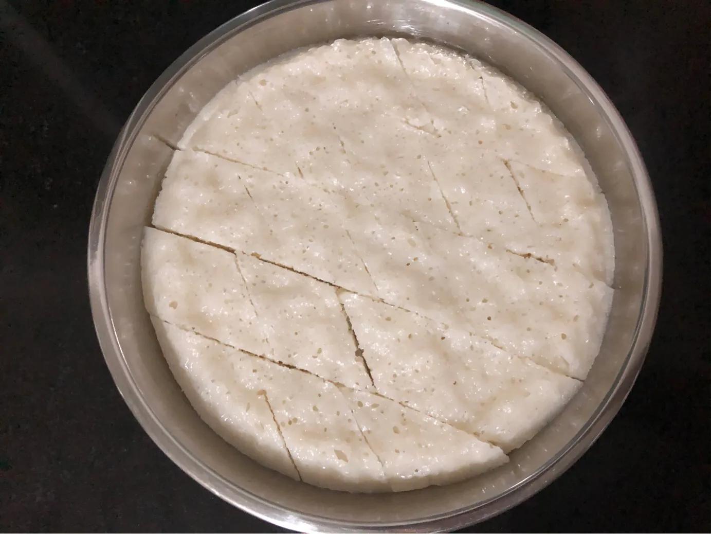 白糖伦教糕怎么做又松又软,白糖伦教糕做法