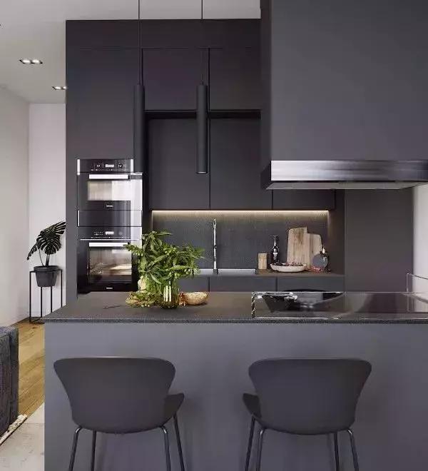 100个厨房装修效果图,100张厨房效果图