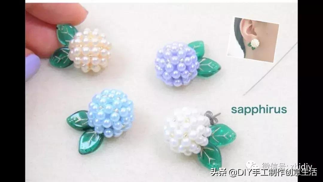 简单手工串珠戒指和发箍,戒指手工diy串珠慢视频