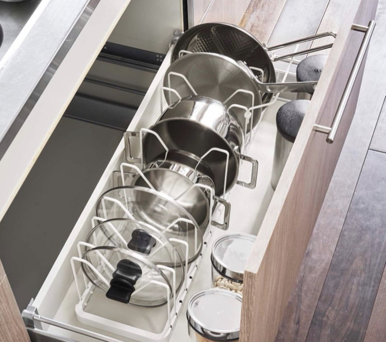 厨房锅具收纳墙上,厨房锅具收纳整理神器