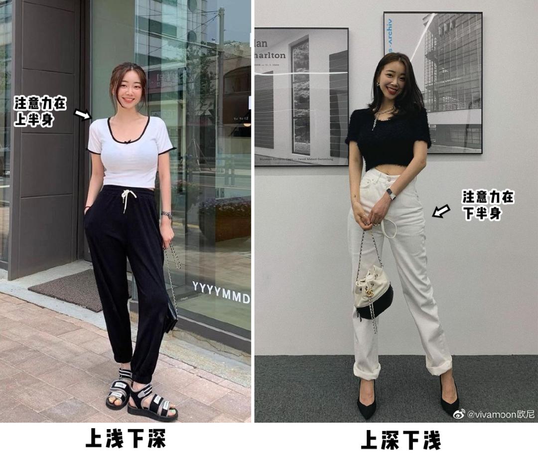 胸大和胸小穿衣对比哪个年轻,同一件衣服胸大和胸小同时穿对比