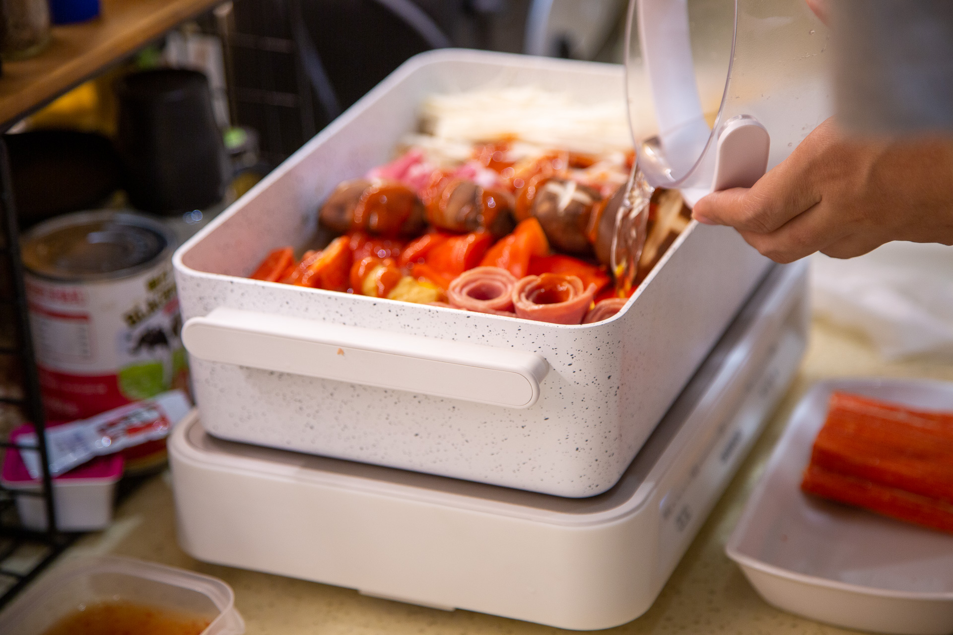 韩国大宇s11花式料理锅,大宇s11多功能料理锅