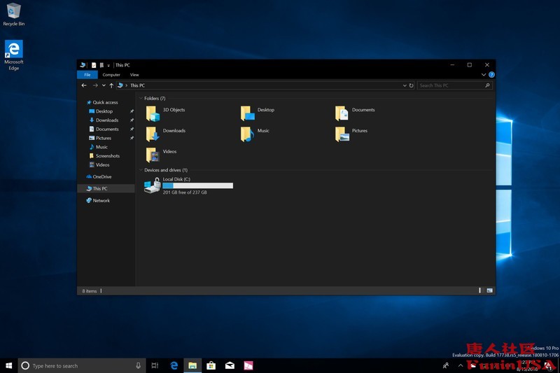 windows10黑暗模式插入硬件,windows10黑暗主题怎么下载
