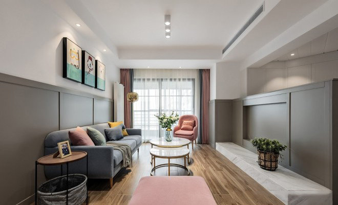 西安灞业大境户型图,灞业大境大开间装修效果图