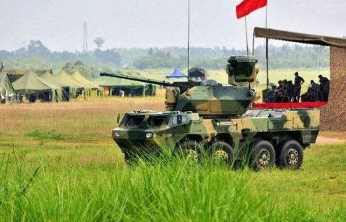 中国105毫米自行火炮,中国陆军30毫米自行高炮