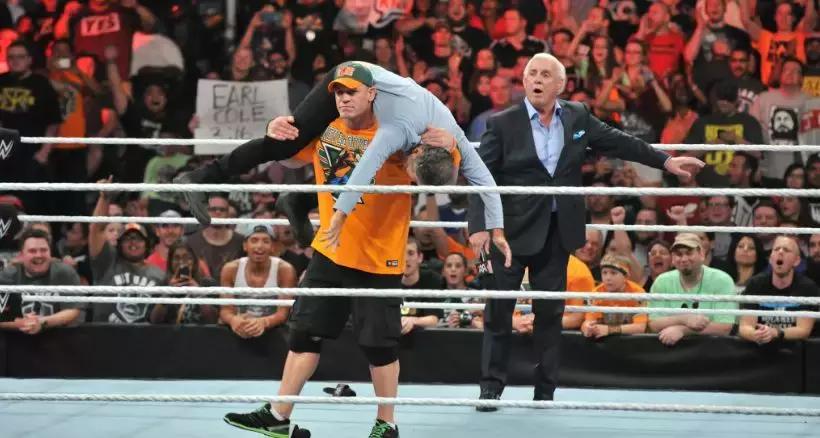 wwe打斯瓦辛格,施瓦辛格客串wwe摔角狂热完整版