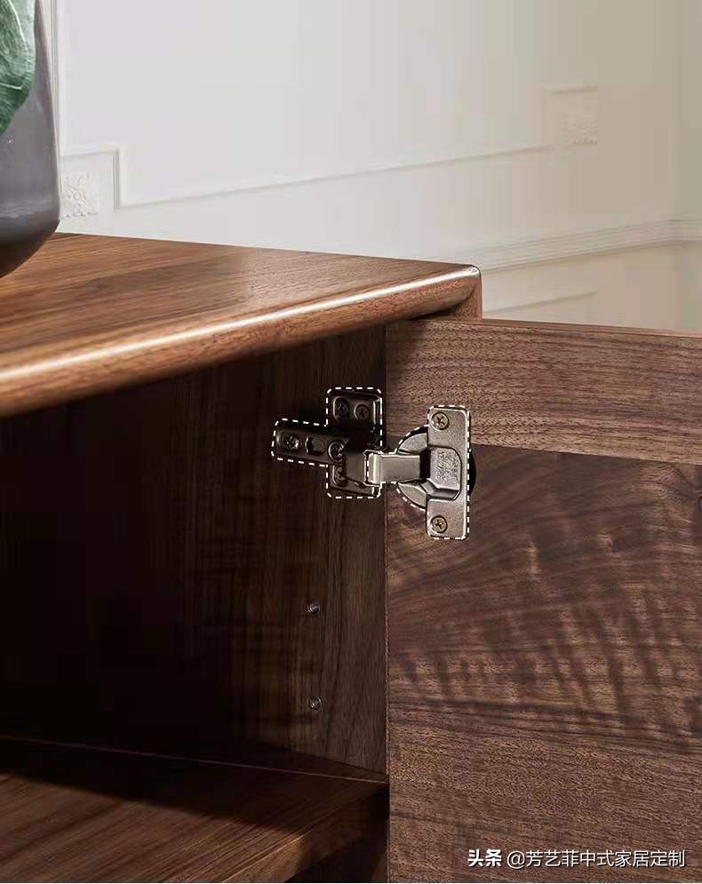 新中式家具客厅布置,新中式家具打柜子效果图