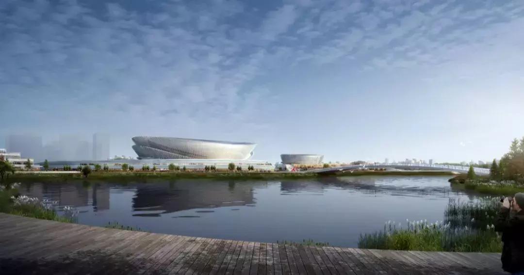 临沂新建体育中心,临沂奥体中心规划效果图