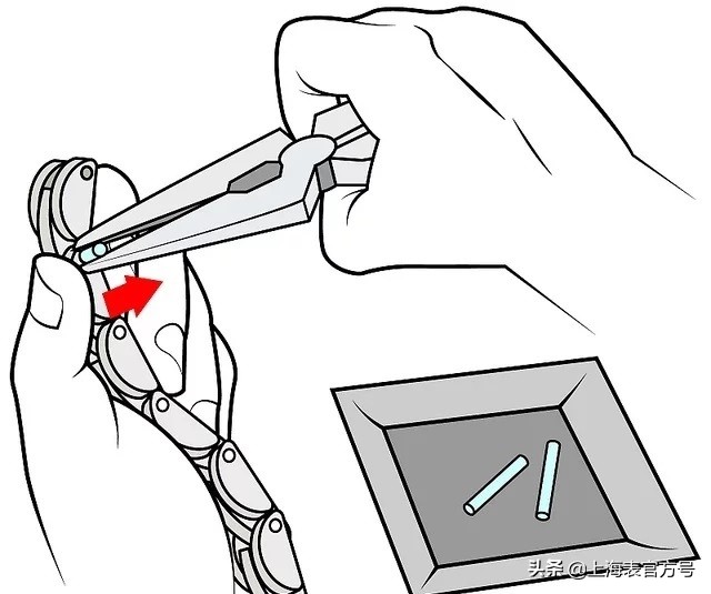 钢表带调节长短小技巧,天王表带怎么调节长短