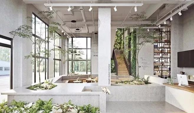 室内做的景观,室内景观打造过程