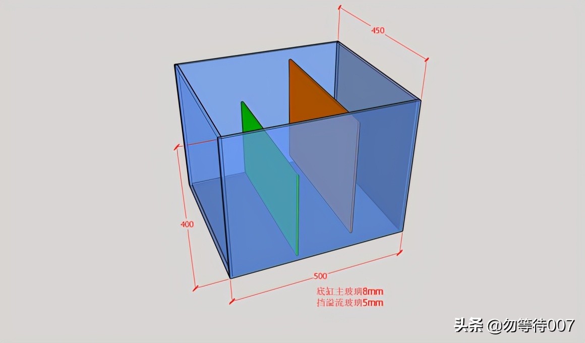6060型鱼缸底滤,6060底滤缸用多大水泵