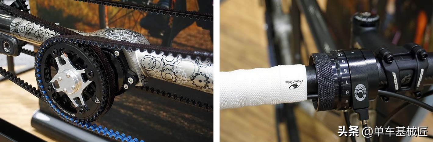 两个变速器的自行车,搭配了变速箱的自行车