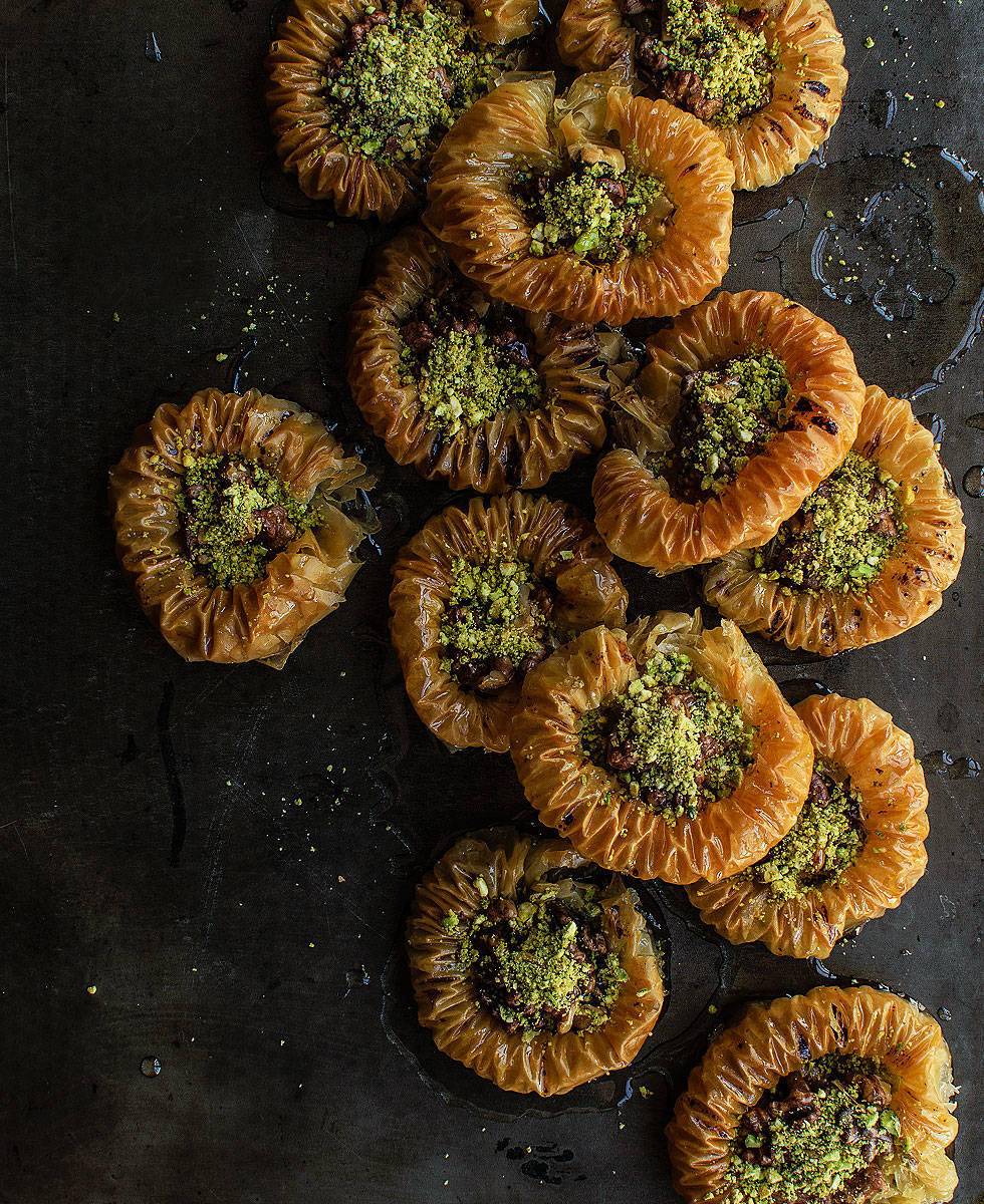 土耳其鸟眼饼制作过程,土耳其鸟眼饼教程