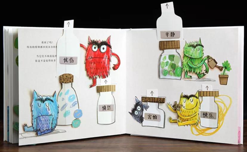 情绪绘本推荐3-8岁完整版,8-10岁儿童发脾气书籍