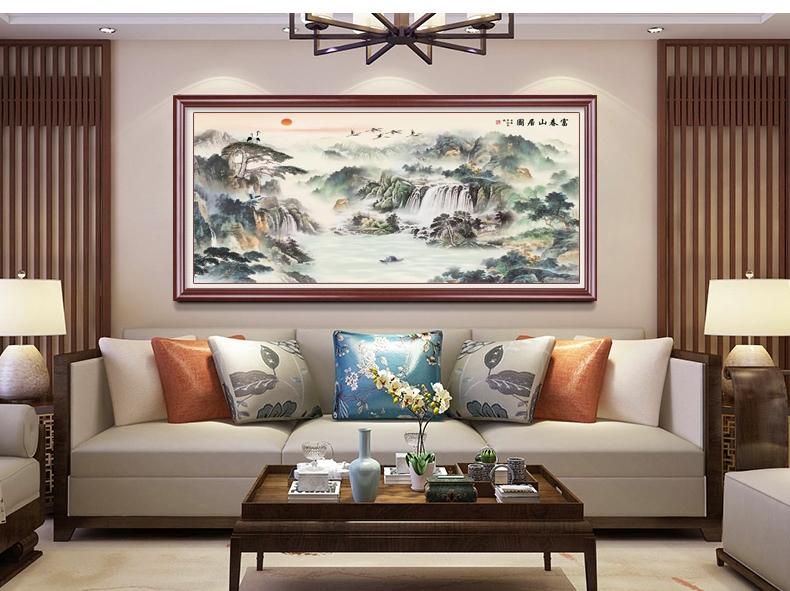 客厅挂十字绣的风水讲究,放在客厅的十字绣风水有哪些讲究