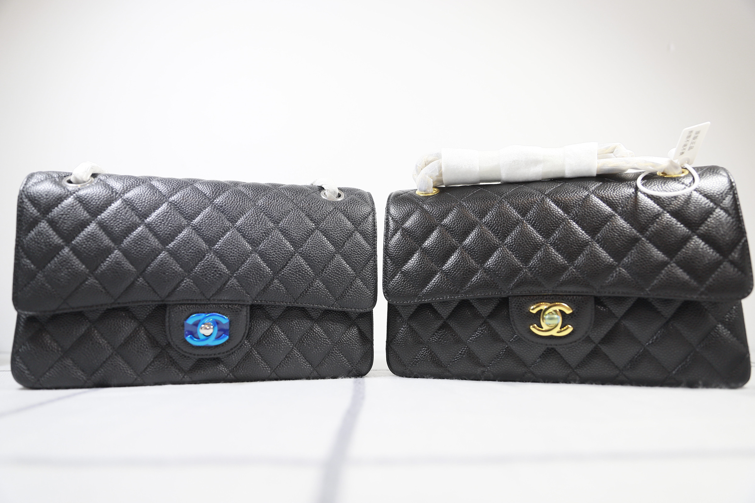 香奈儿、爱马仕原厂皮流出！仿品真假难辨，买奢侈品包包需谨慎