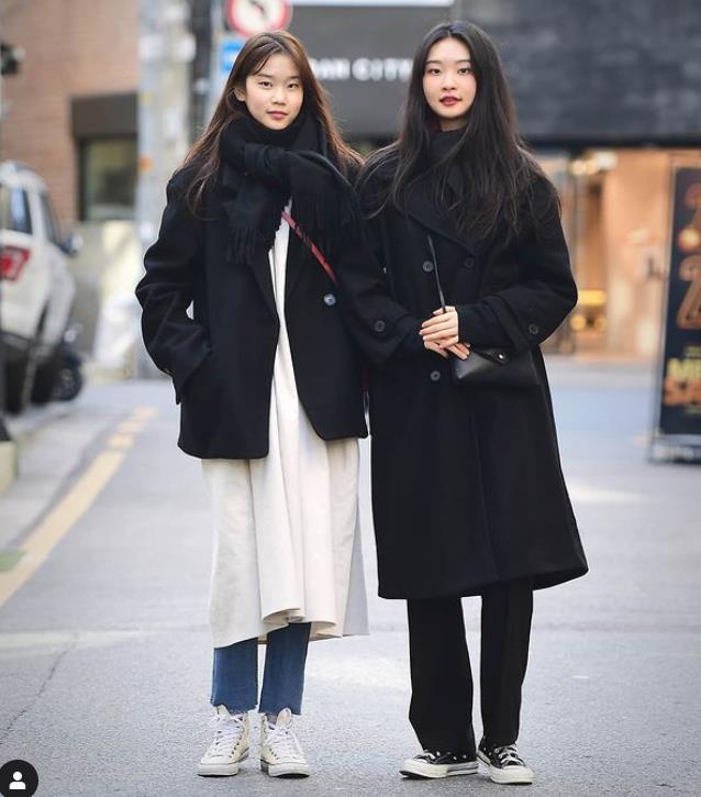 好看的韩国小姐姐穿衣搭配,韩国小姐姐时尚潮流穿搭