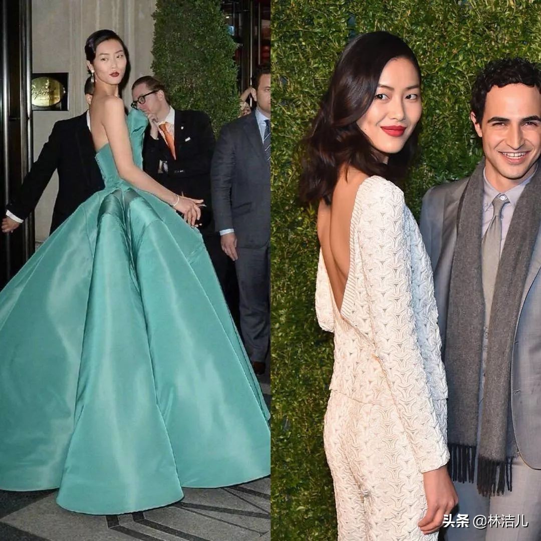 当钟楚曦和江疏影同穿印花连衣裙,倪妮钟楚曦写真