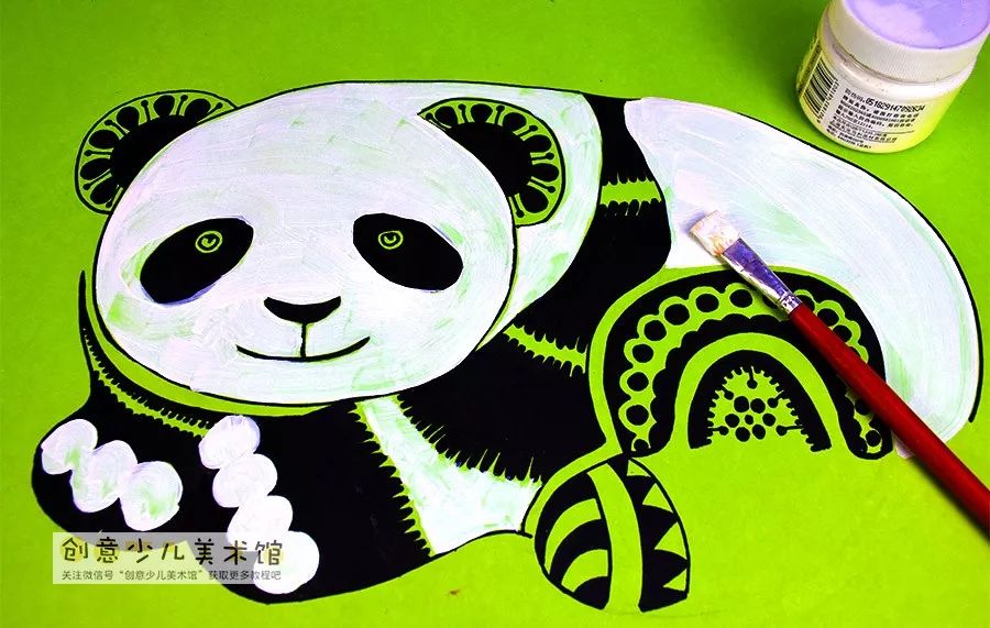 儿童画森林画法简单又漂亮,儿童画教程创意植物