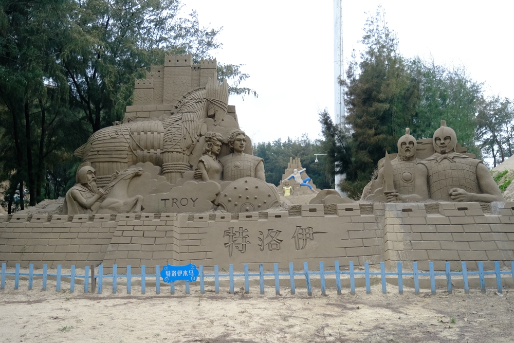 福建六鳌海滩,得天独厚图片