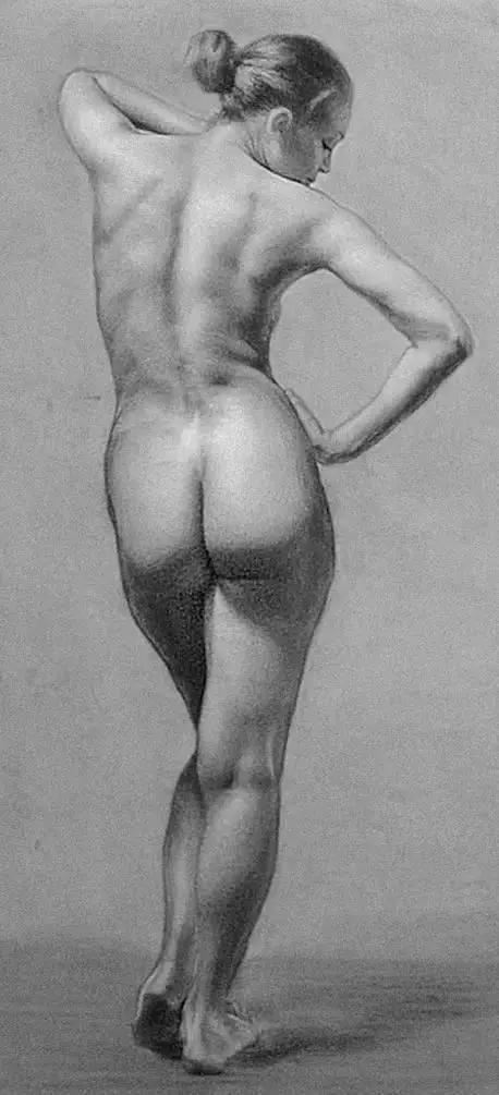 素描画得最好的画家,画家画的各种素描与画像太像了