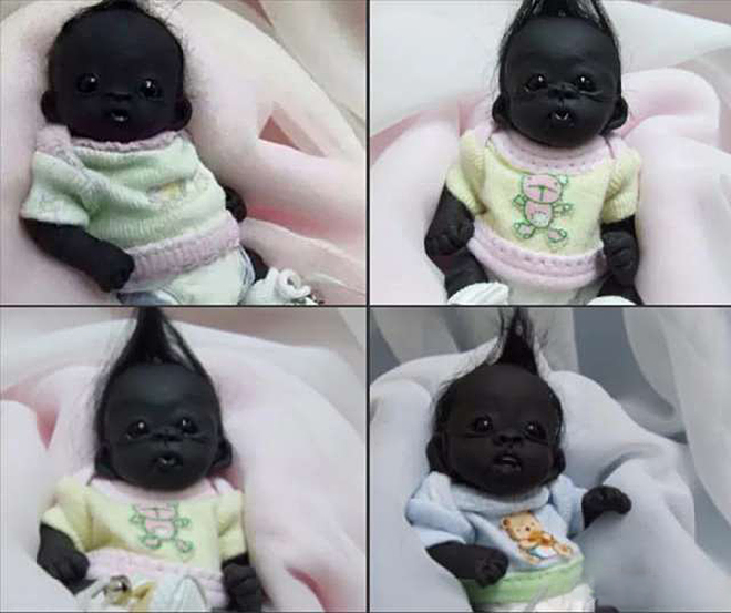 世界上最黑的婴儿现在长什么样子,世上最黑的婴儿现状