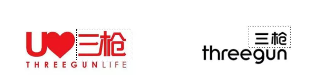 上海三枪内衣标志设计理念,三枪牌内衣品牌标志