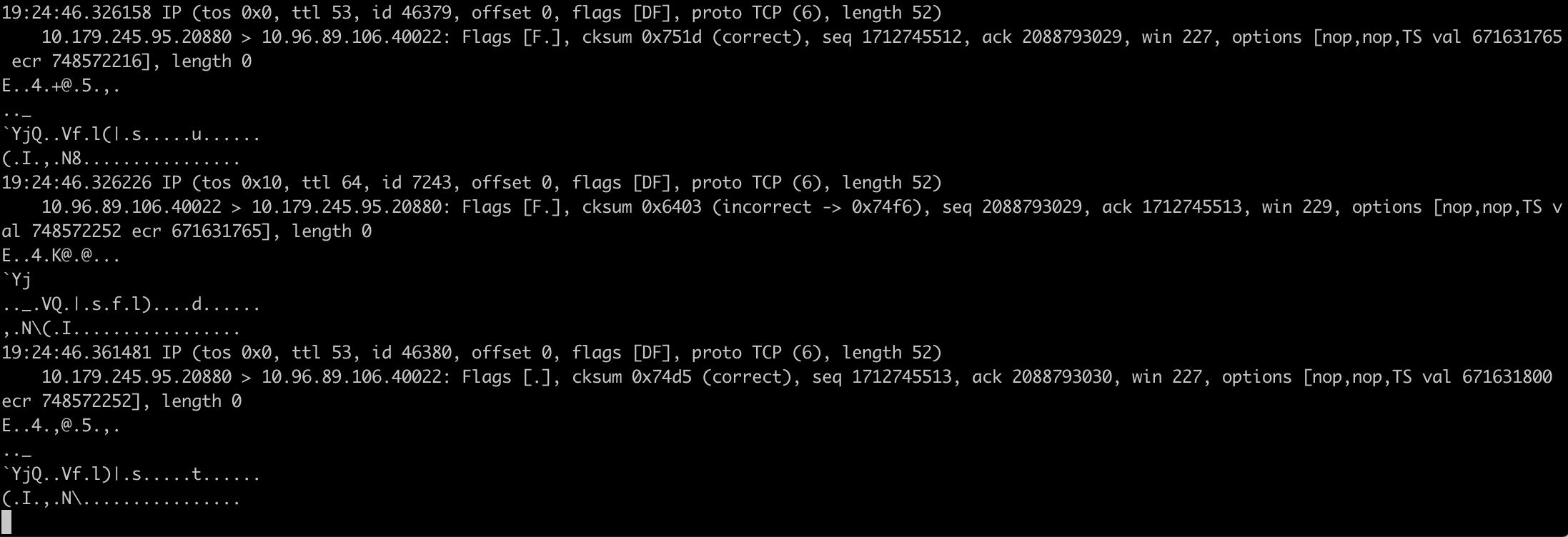 tcp断开连接为什么要四次,四组实验数据如何分析