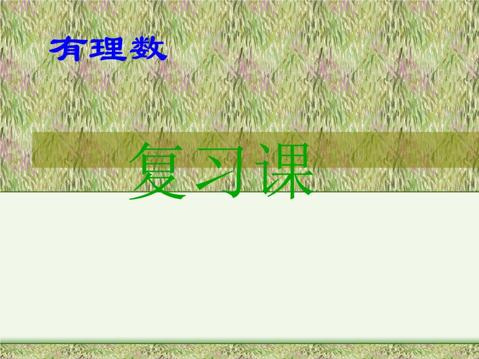 初一数学有理数单元检测题,初一人教版有理数单元测试卷