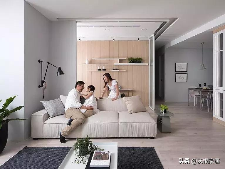 法式原木风家居案例,家居北欧风装修效果图