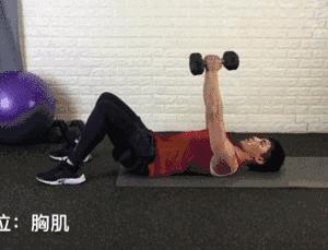 一副哑铃一个星期健身训练表,足不出户哑铃