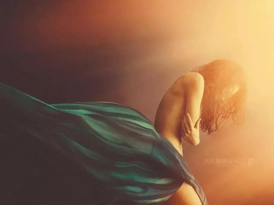 如天使般纯洁美丽人像摄影,如天使般美丽的容貌