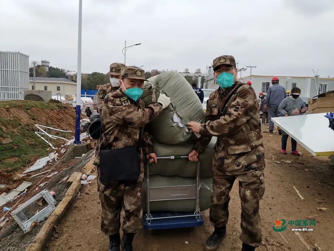 抗疫人民军队听党指挥,抗疫人员信心满满