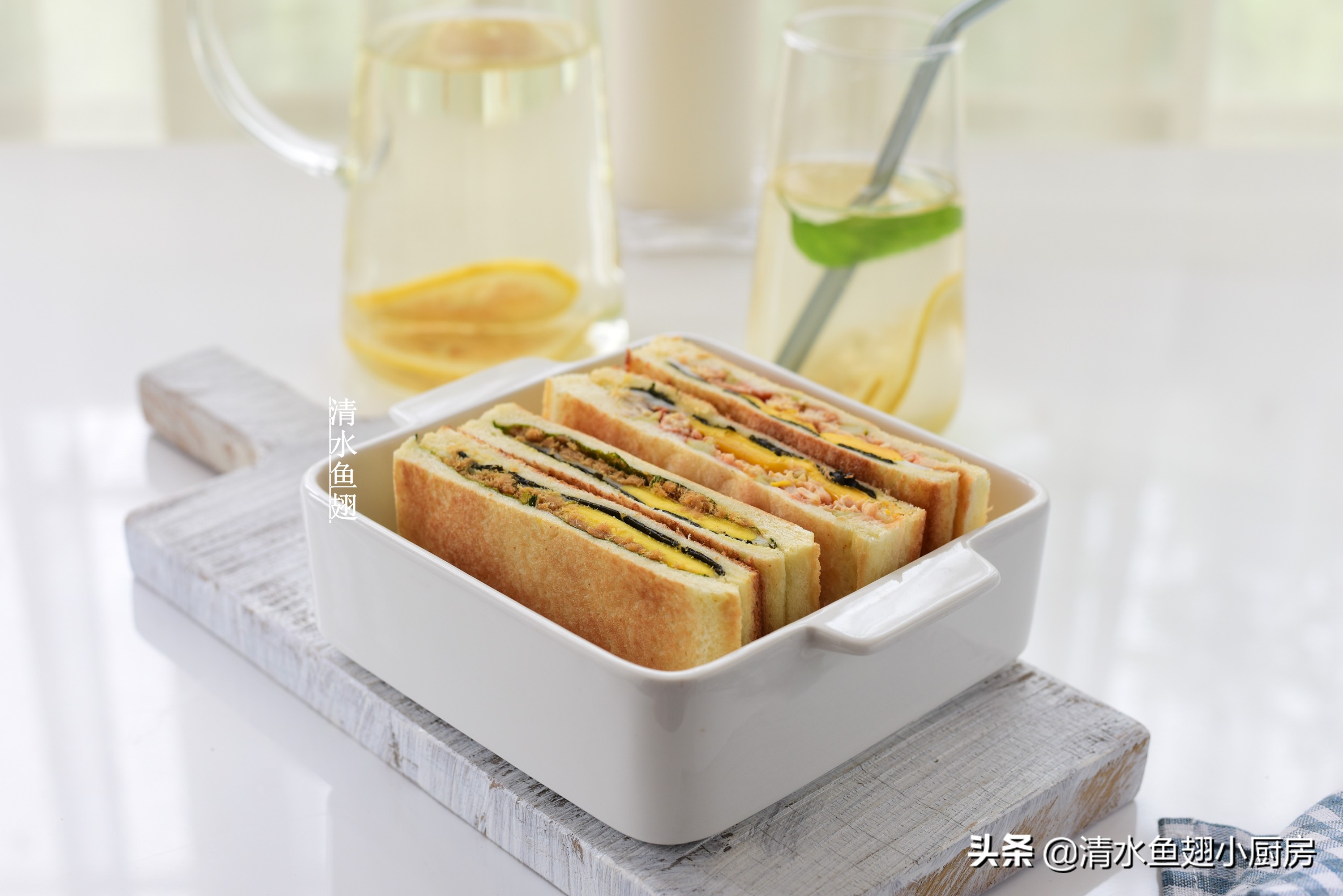 高三学生的三明治早餐,早餐三明治做法高中生