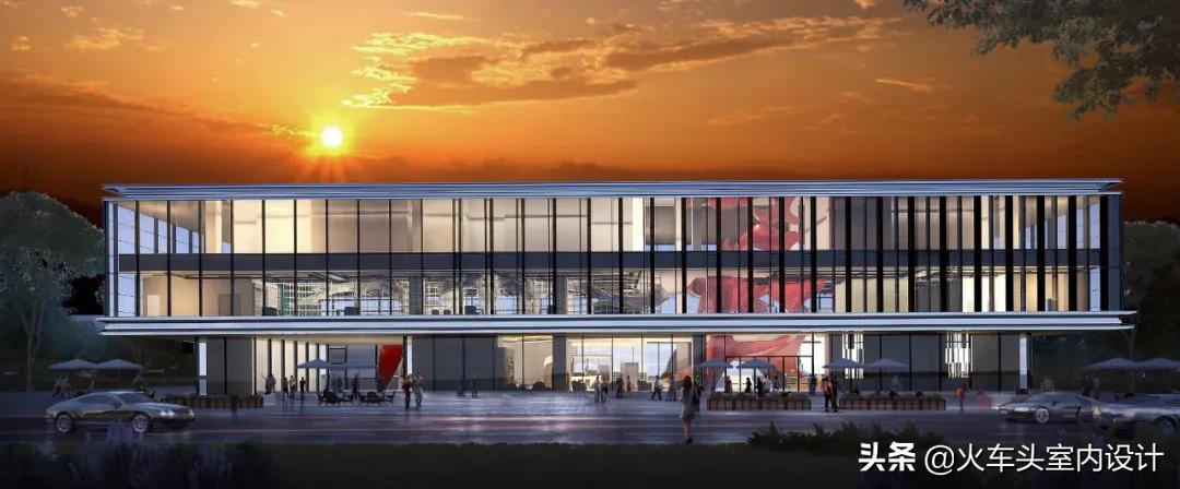 顶级售楼中心设计图,售楼部展示区设计