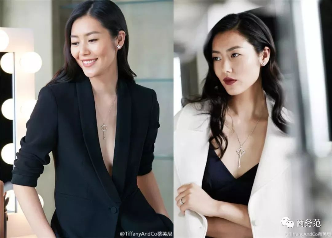 袁泉戴茜,袁泉同款欧美双环圆圈吊坠项链