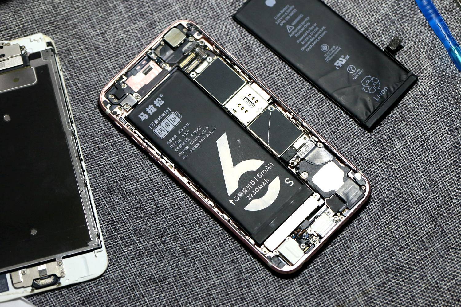 iphone6s更换iphone7电池,iphone6s换马拉松电池