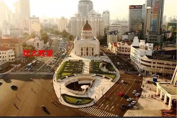 天津小白楼犹太教堂,天津卫斯理教堂