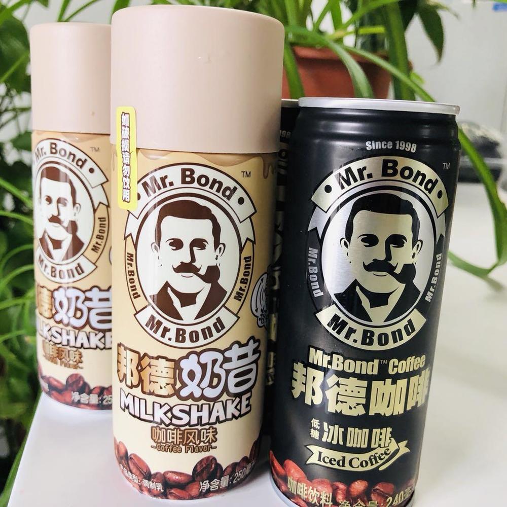 旺仔旺铺的东西,邦德奶昔和旺仔牛奶