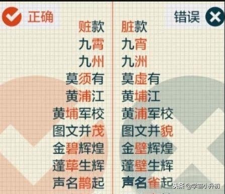 小升初总复习字词专项训练大全,小升初高频易错字归纳大全