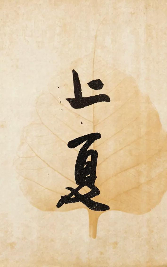 书法夏天落款怎么写,今年书法夏天怎么落款