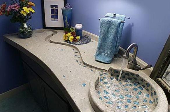 洗手台也能玩出新花样？这5种设计装回家，独一无二，好看又实用