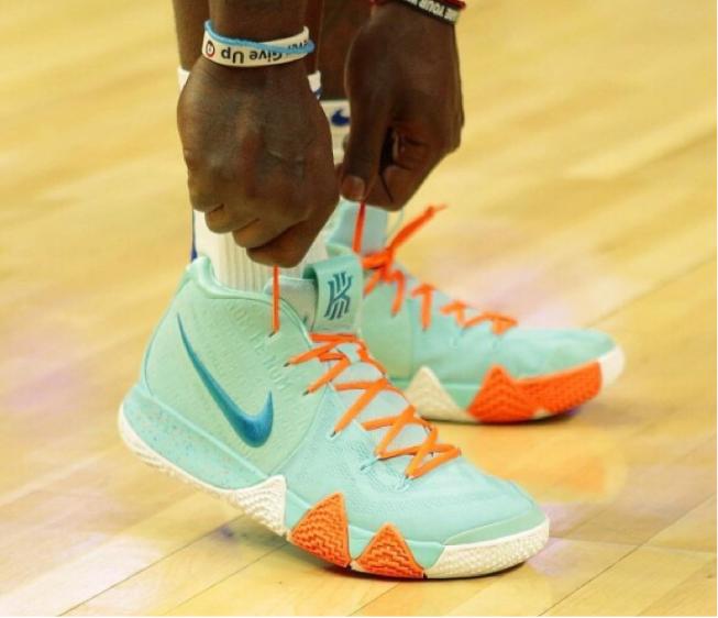 哈雷尔上脚麦迪球鞋,哈雷尔上脚球鞋aj6