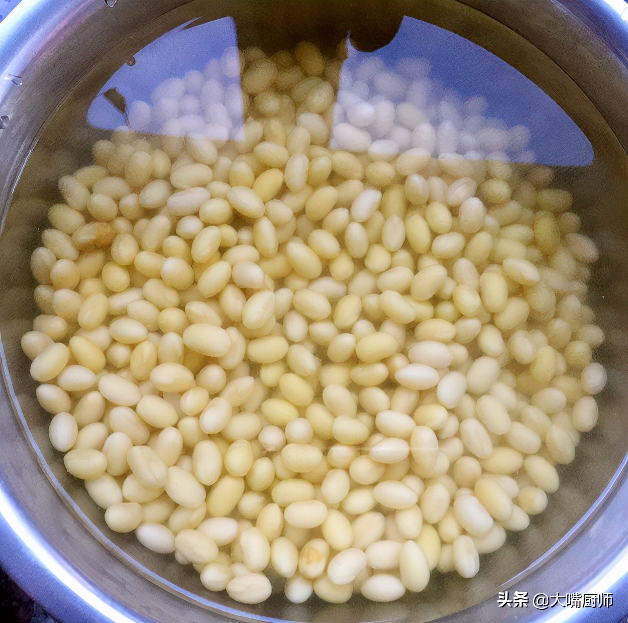 500克黄豆做石膏豆花的配方全过程,自制豆浆豆花的做法