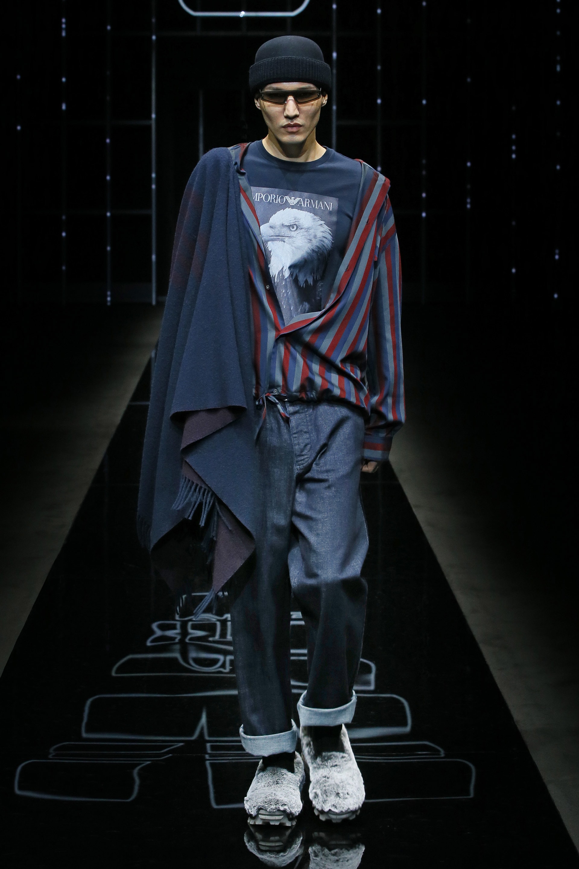 armani秀场男装秋冬2023,giorgioarmani男装胡歌