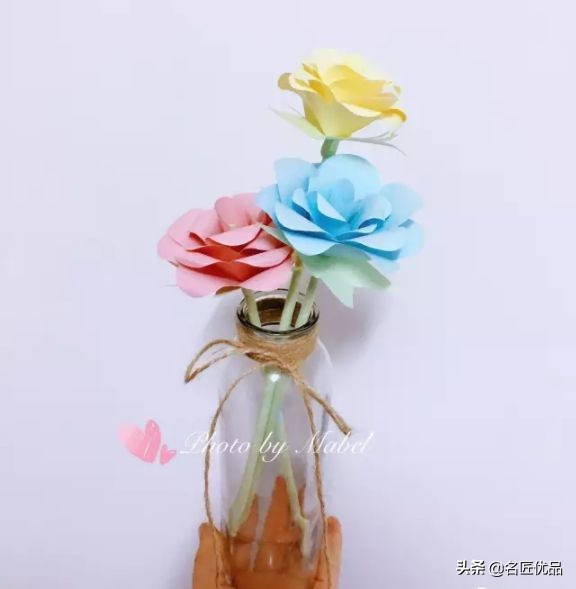 手工玫瑰怎么制作,玫瑰花手工制作白玫瑰