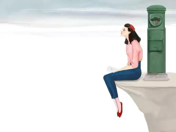 “你是女强人，即使离了婚，也应该坚强地面对，怎么可以颓废？”