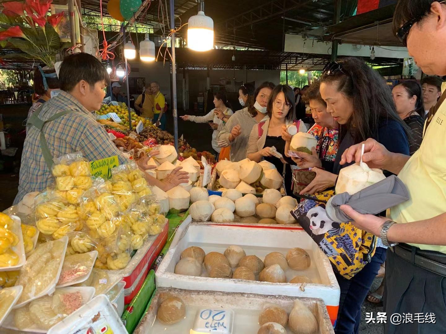 椰子5块钱7块钱,清迈榴莲价格